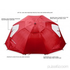 Sport-Brella All-Weather 8-Foot Umbrella Canopy Shelter, Blue 000960109